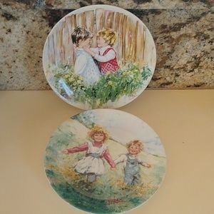 2 Wedgwood Collector Plates